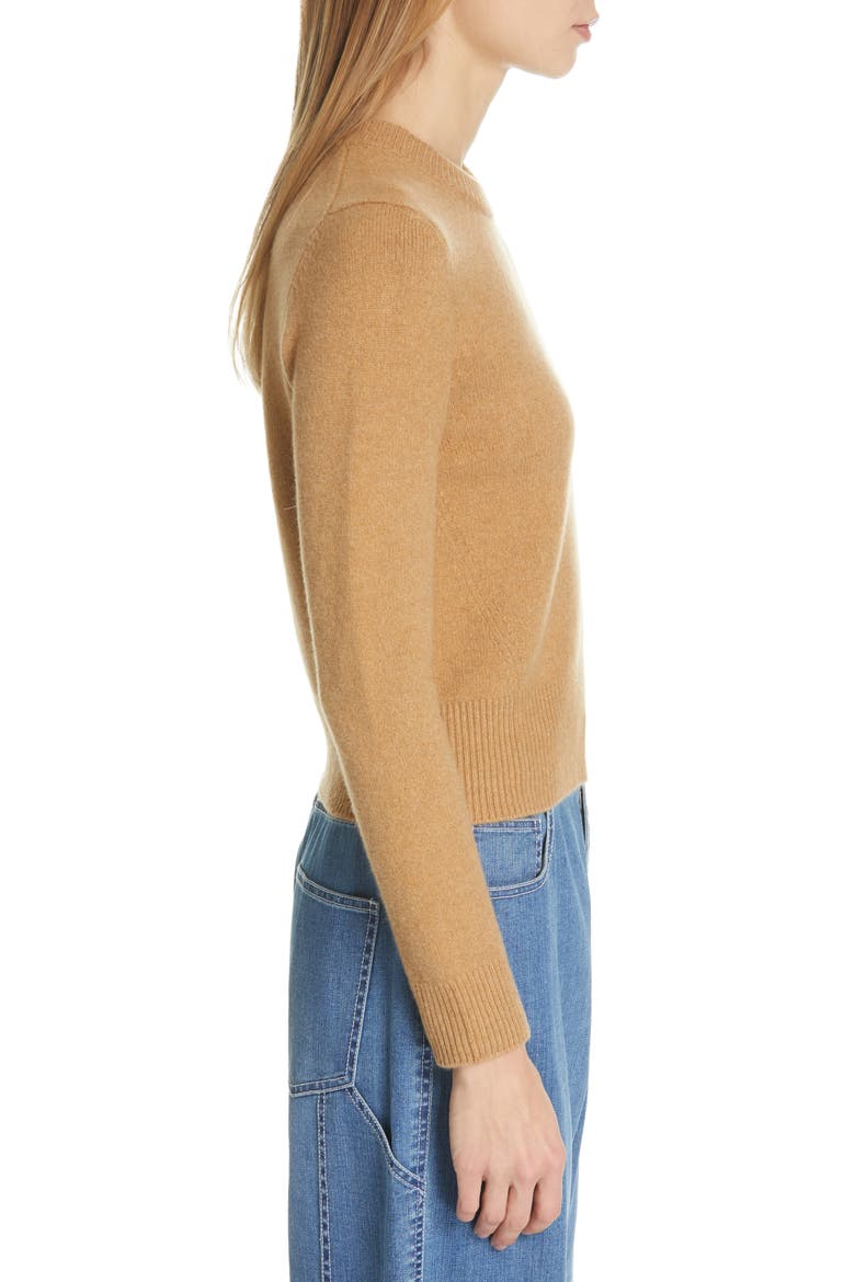 Stretch Cashmere Sweater, Alternate, color, CARAMEL