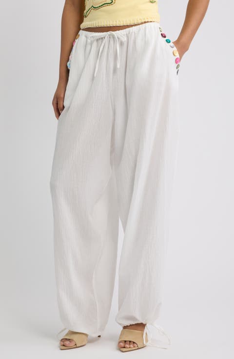 Livara Button Balloon Trousers