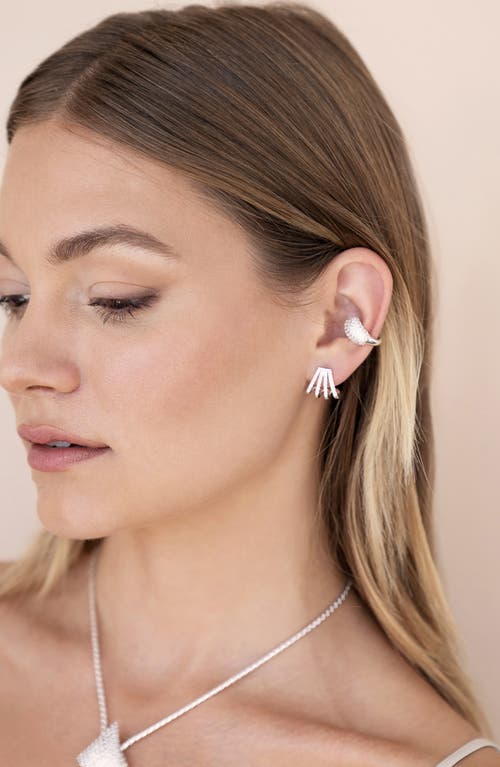 ETTIKA ETTIKA ANGEL WINGS DROP EARRINGS