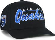 '47 Men's '47  Black San Jose Earthquakes Brushmark Hitch Adjustable Hat