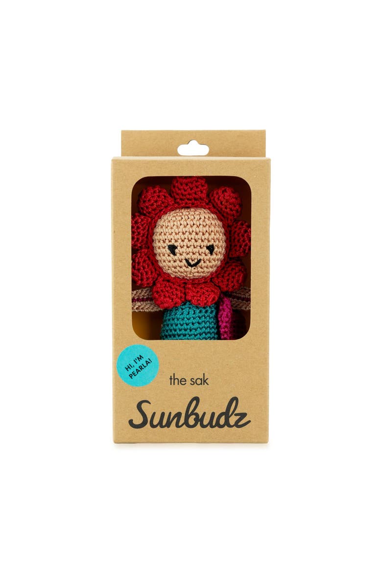 Sunbudz Sunflower Dangle - Pearla, Alternate, color, Pearla