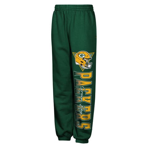 Youth Outerstuff  Green Green Bay Packers Run & Gun Sweatpants