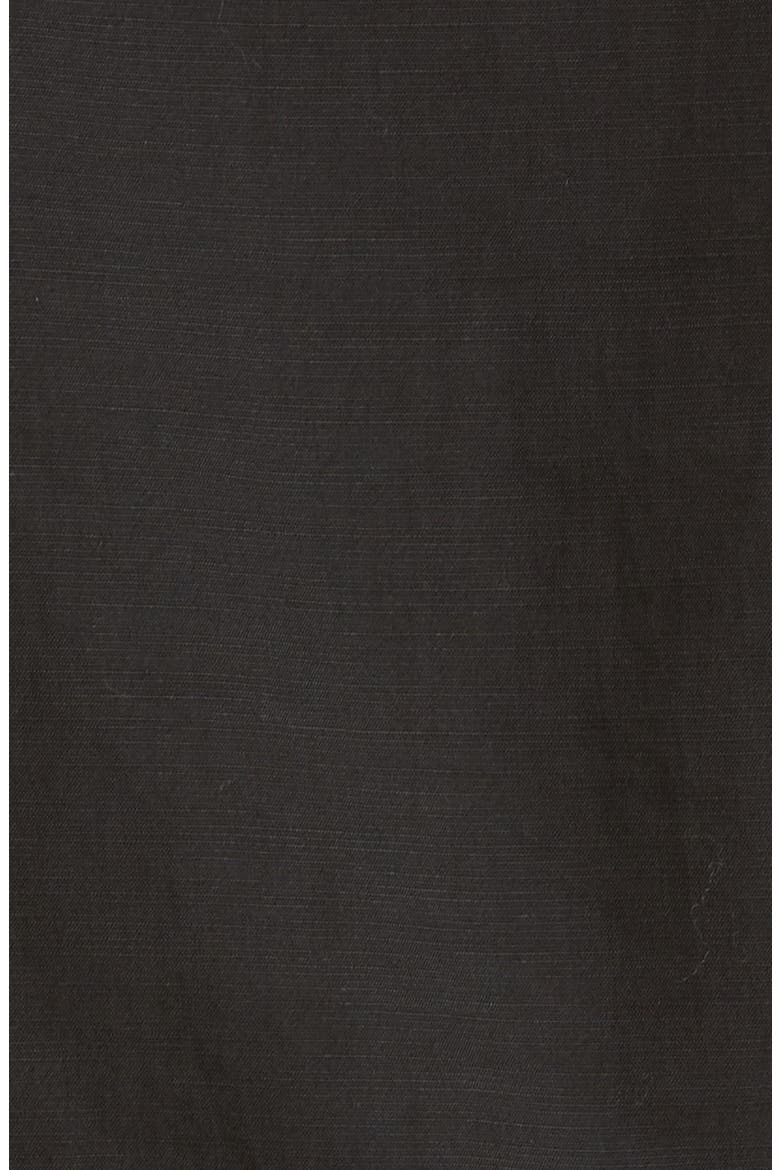 Square Neck Puff Sleeve Cotton Blouse, Alternate, color, 001BLK-BLACK
