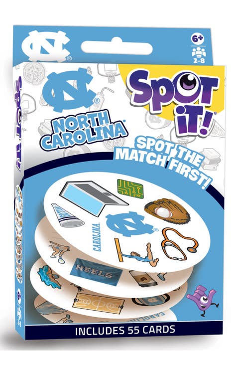 UNC Tar Heels Spot It! Card Game