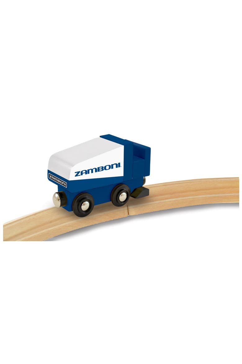 Zamboni Wood Toy Train, Alternate, color, Multicolor
