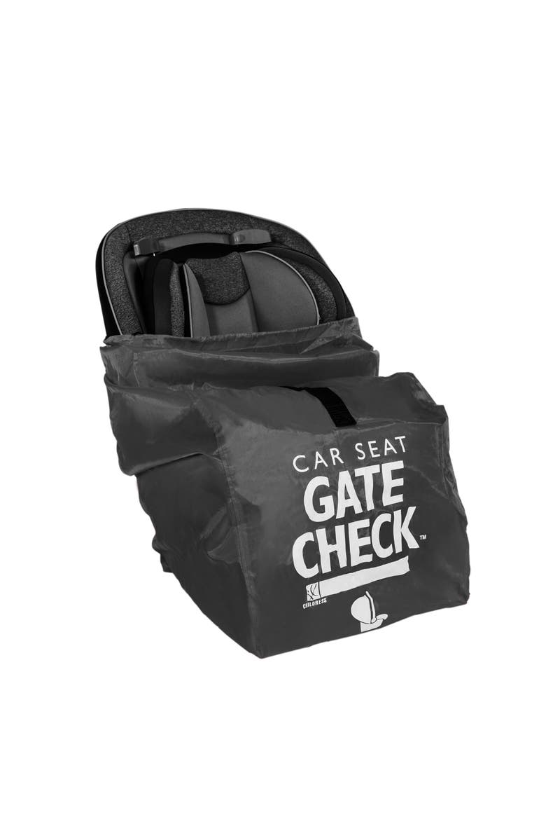 J.L Childress Gate Check Bag for Car Seats - Black, Main, color, Black