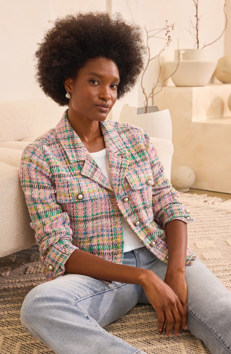 Liverpool Los Angeles Liv Crop Non-Skinny Skinny Jeans, Alternate, color, 