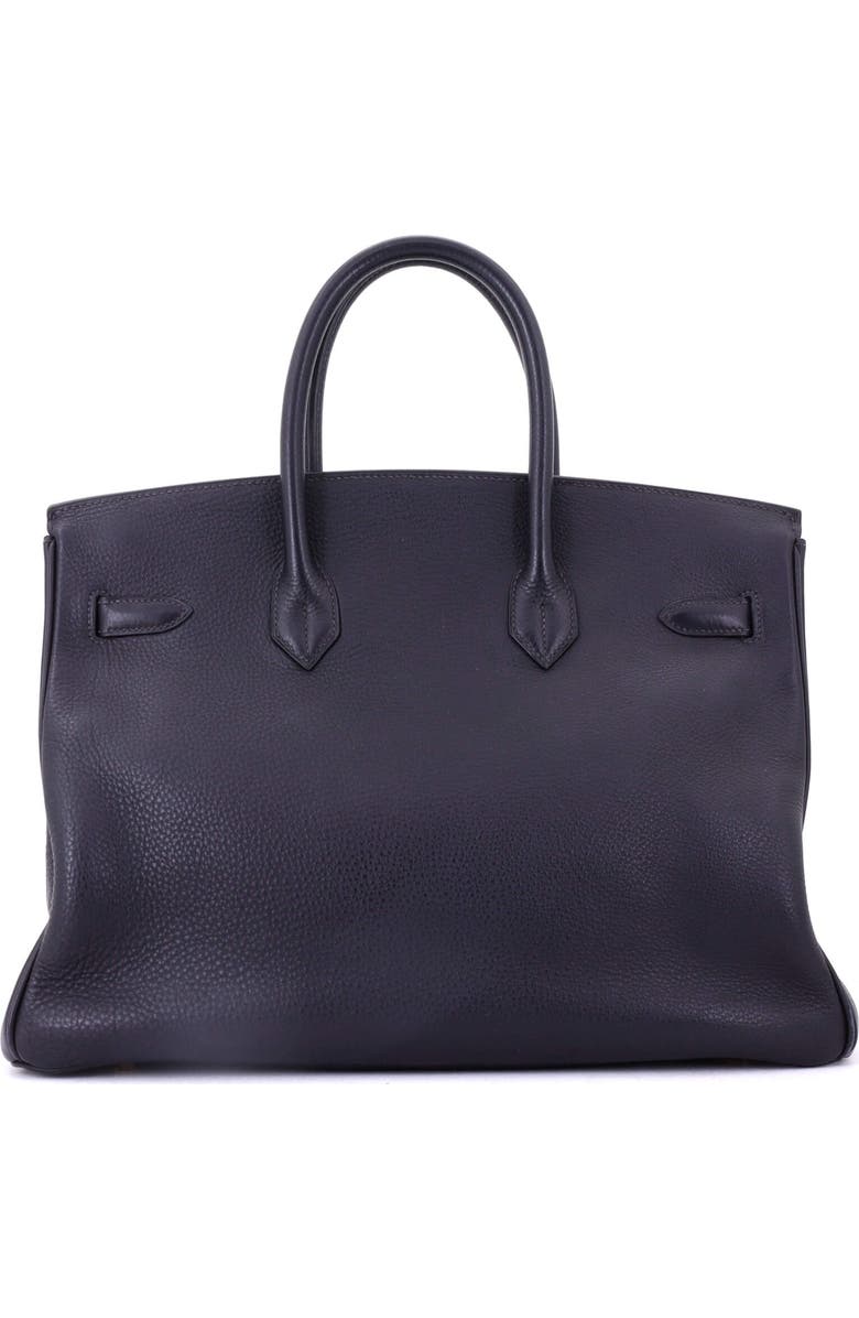 Pre-Owned Hermes Birkin Handbag Blue Togo with Gold Hardware 35, Alternate, color, Bleu Marine