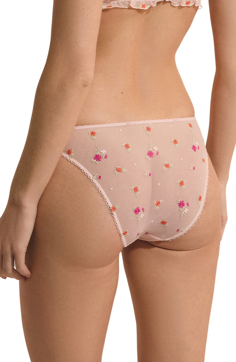 Etam Freesia Bikini, Alternate, color, Imp Fond Rose
