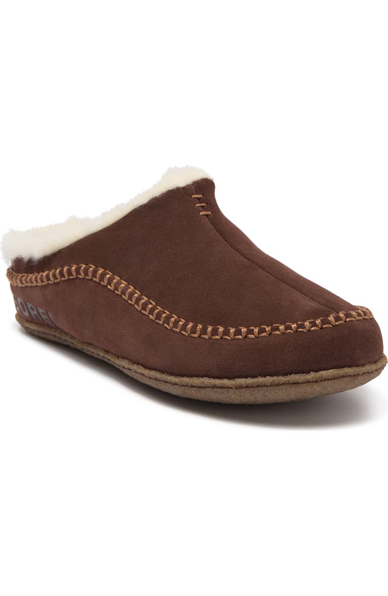 SOREL Falcon Ridge II Scuff Slipper, Main, color, Tobacco