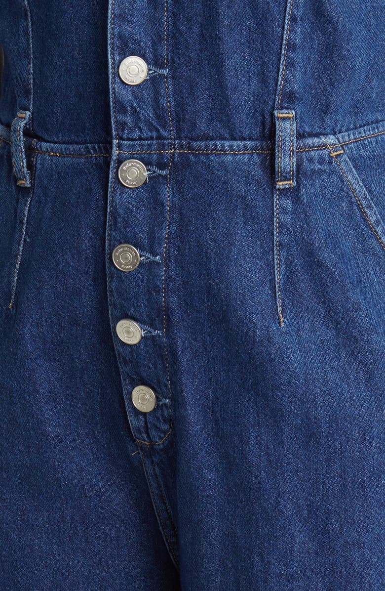 Reformation James Wide Leg Denim Jumpsuit, Alternate, color,