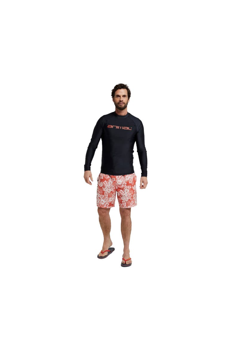 Sonny Logo Rash Guard, Alternate, color, Black