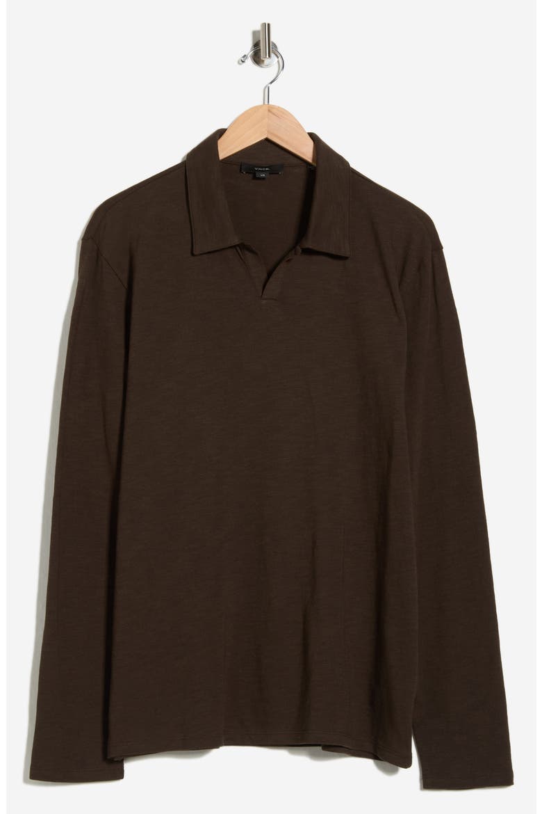 Johnny Collar Long Sleeve Knit Top, Alternate, color, NIGHT MOSS
