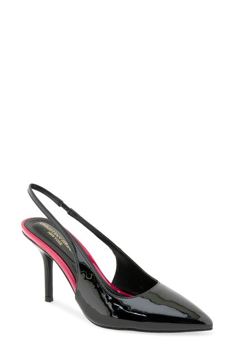 Bekky Faux Leather Slingback Pump