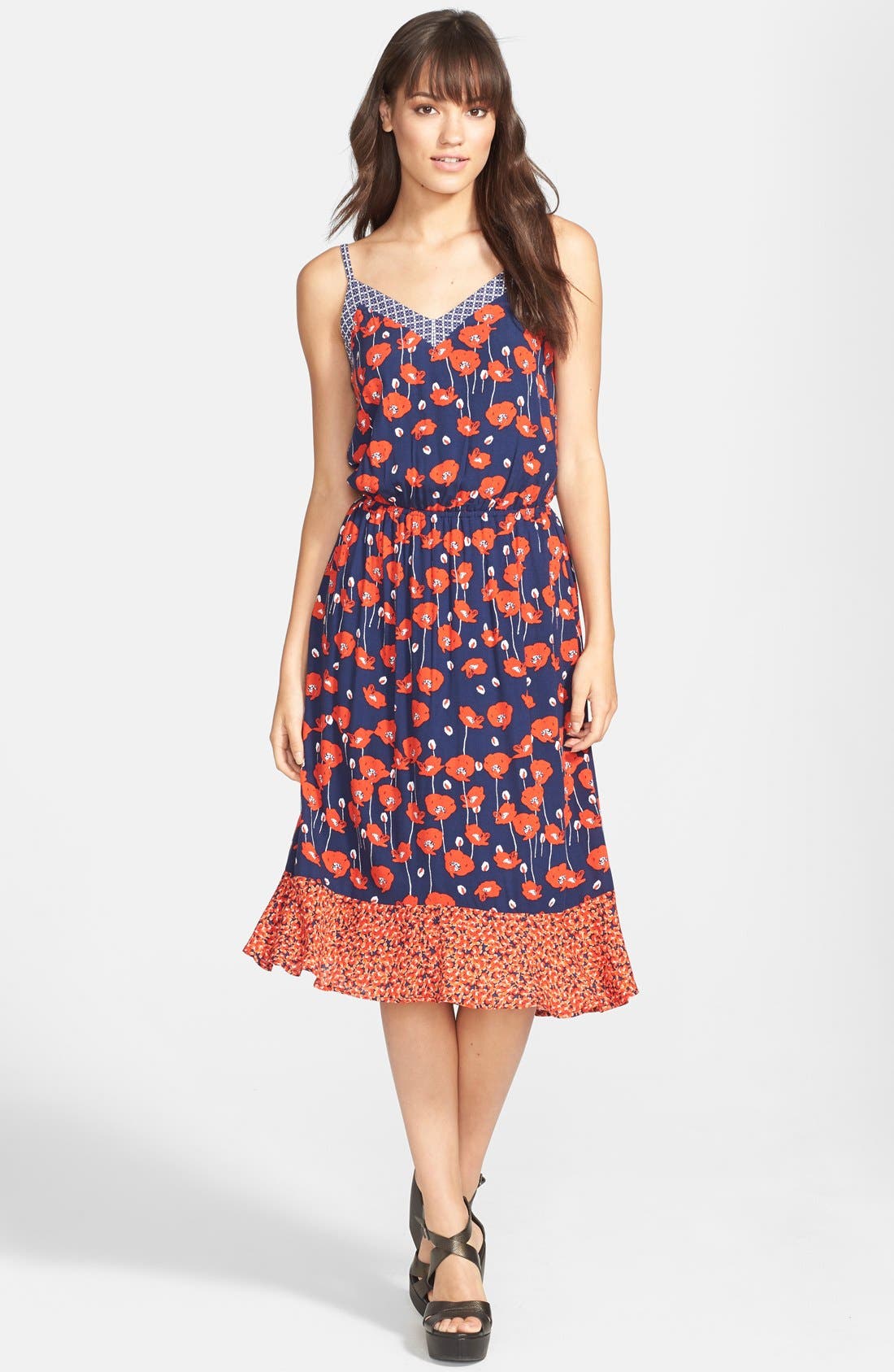 Ella Moss Poppy Print Tank Dress (Women) | Nordstrom