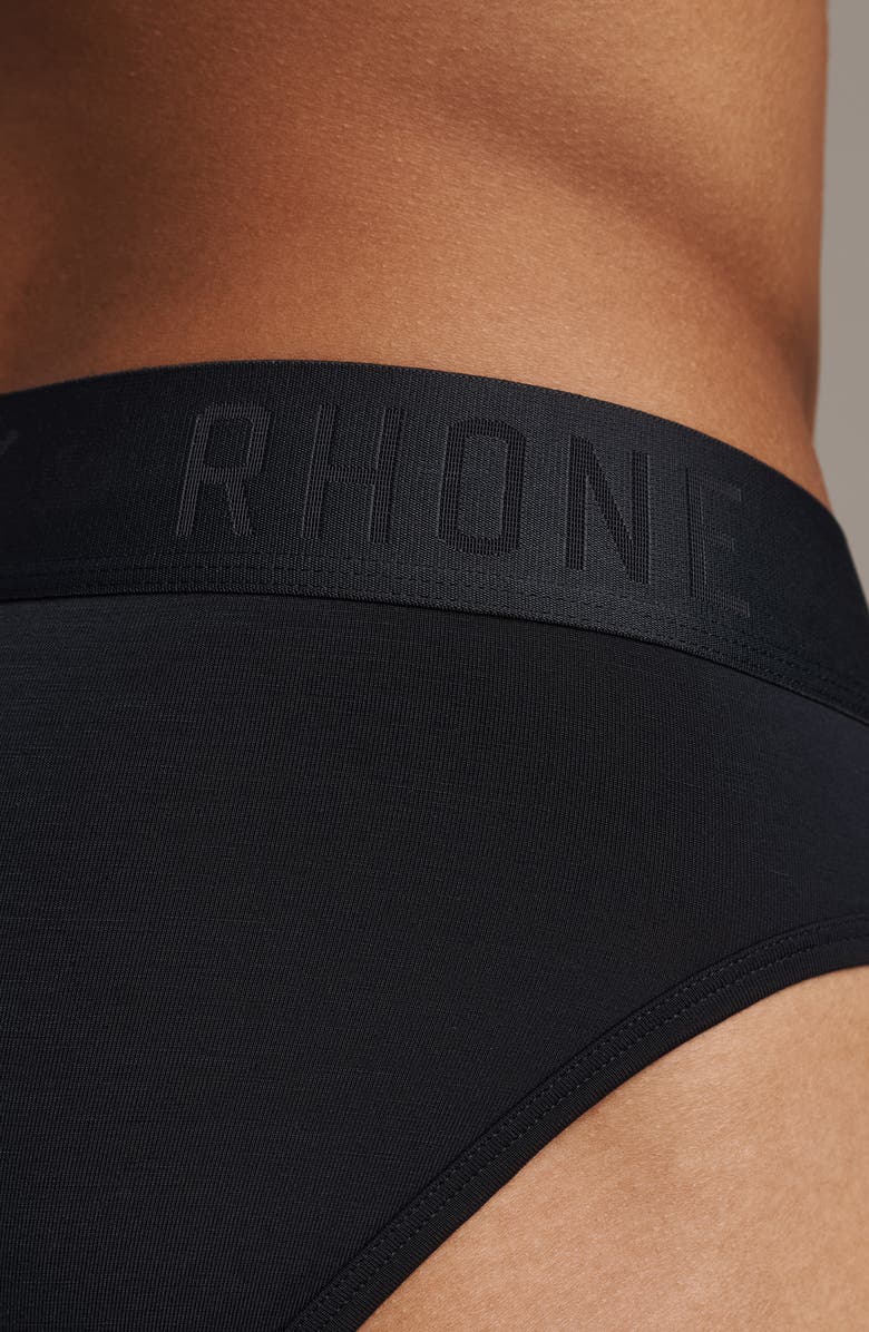 Rhone C.O.R. Briefs, Alternate, color, Pure Black