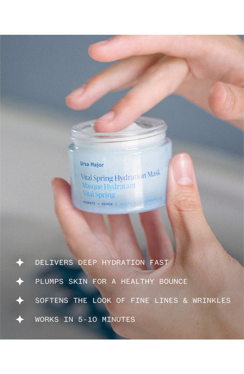 Ursa Major Vital Spring Hydration Mask, Alternate, color, Light Blue