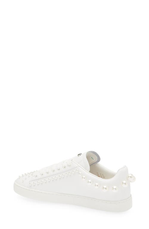 Stuart Weitzman Goldie Sneaker In White
