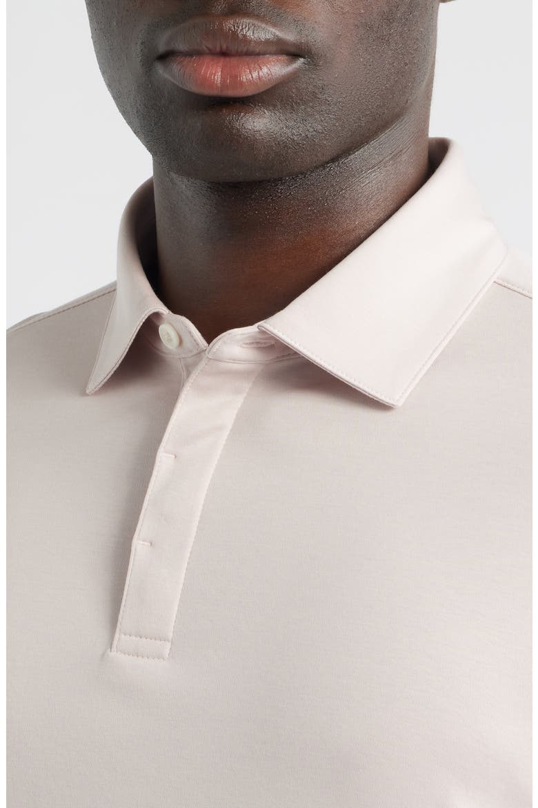 Georgia Solid Pima Cotton Polo, Alternate, color, PINK
