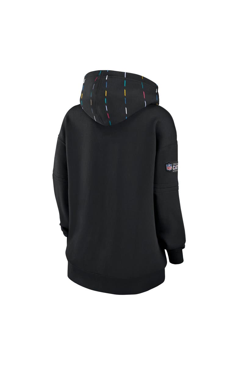 Nike Women's Nike  Black Houston Texans 2023 NFL Crucial Catch Club Pullover Hoodie, Alternate, color, Black