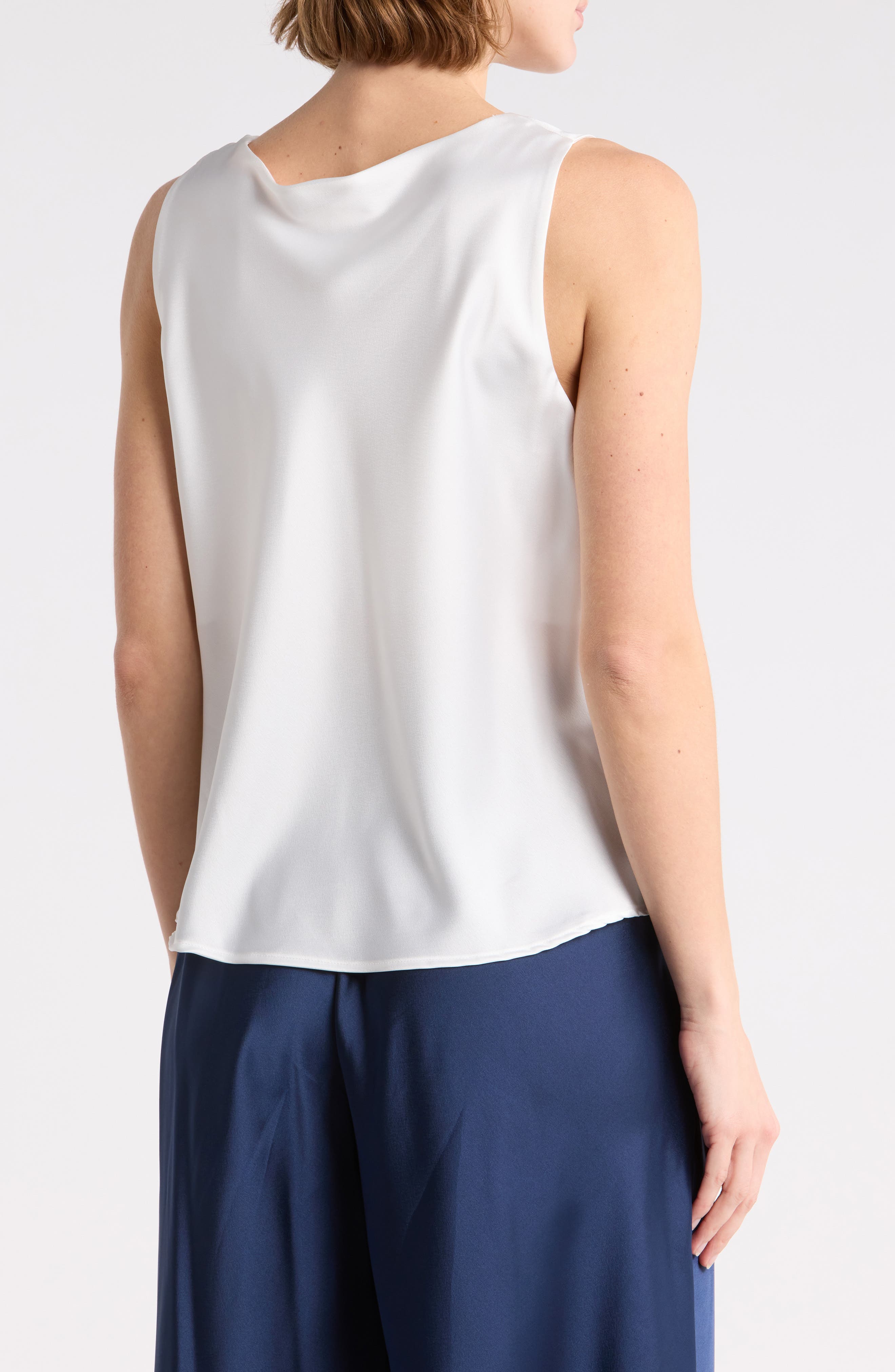 V-Neck Satin Top