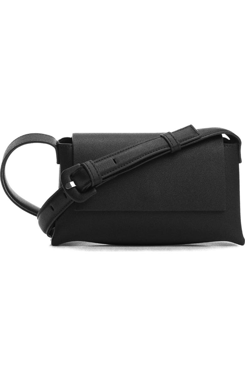MANGO Flap Crossbody Bag, Main, color,