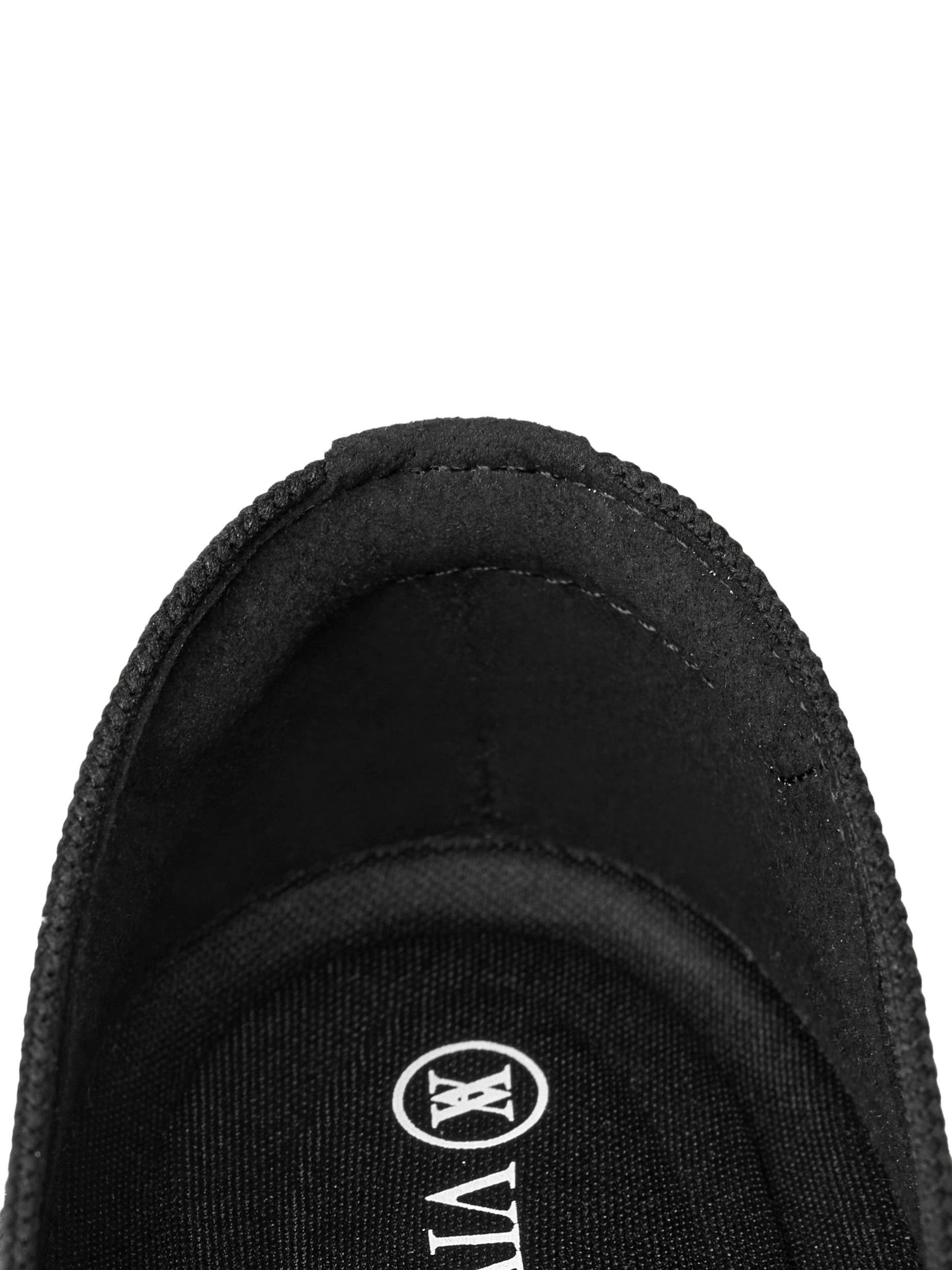 VIVAIA Round-Toe Embroidered Loafers, Alternate, color, Black - Cheetah