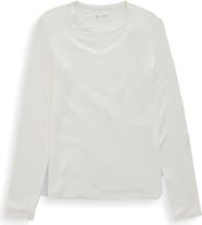 AG Julia Rib Long Sleeve Top