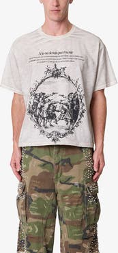 mnml Do Not Return Distressed Graphic T-Shirt