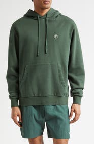PALMES Hooded Fleece Logo Sweatshirt