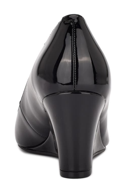 Nine West Canise Wedge Pump In Black