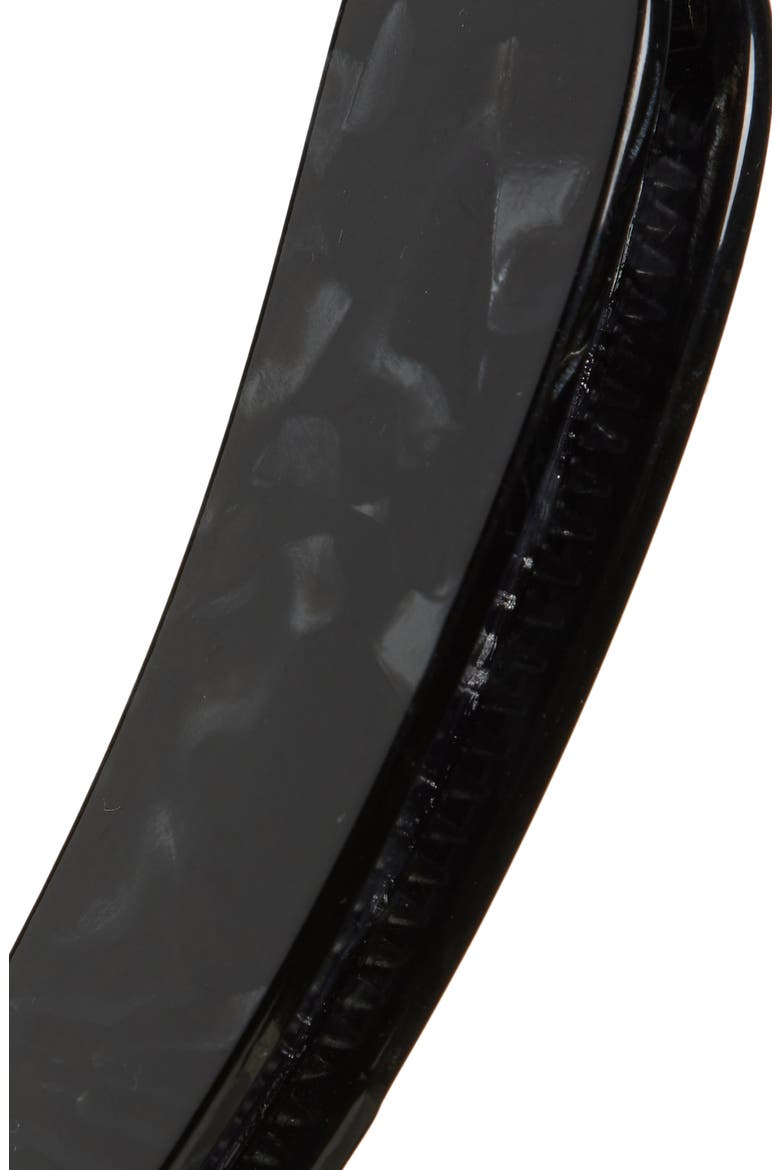 Estelle Large Banana Clip, Alternate, color, NACRO BLACK