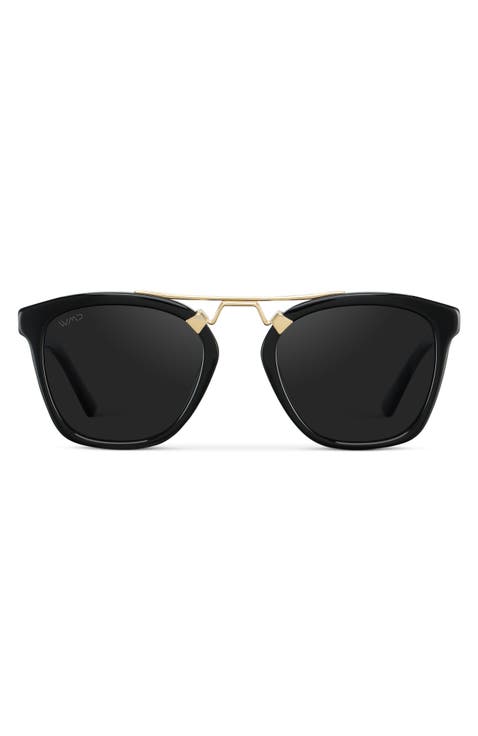 Demi - 51mm Oversized Square Polarized Sunglasses