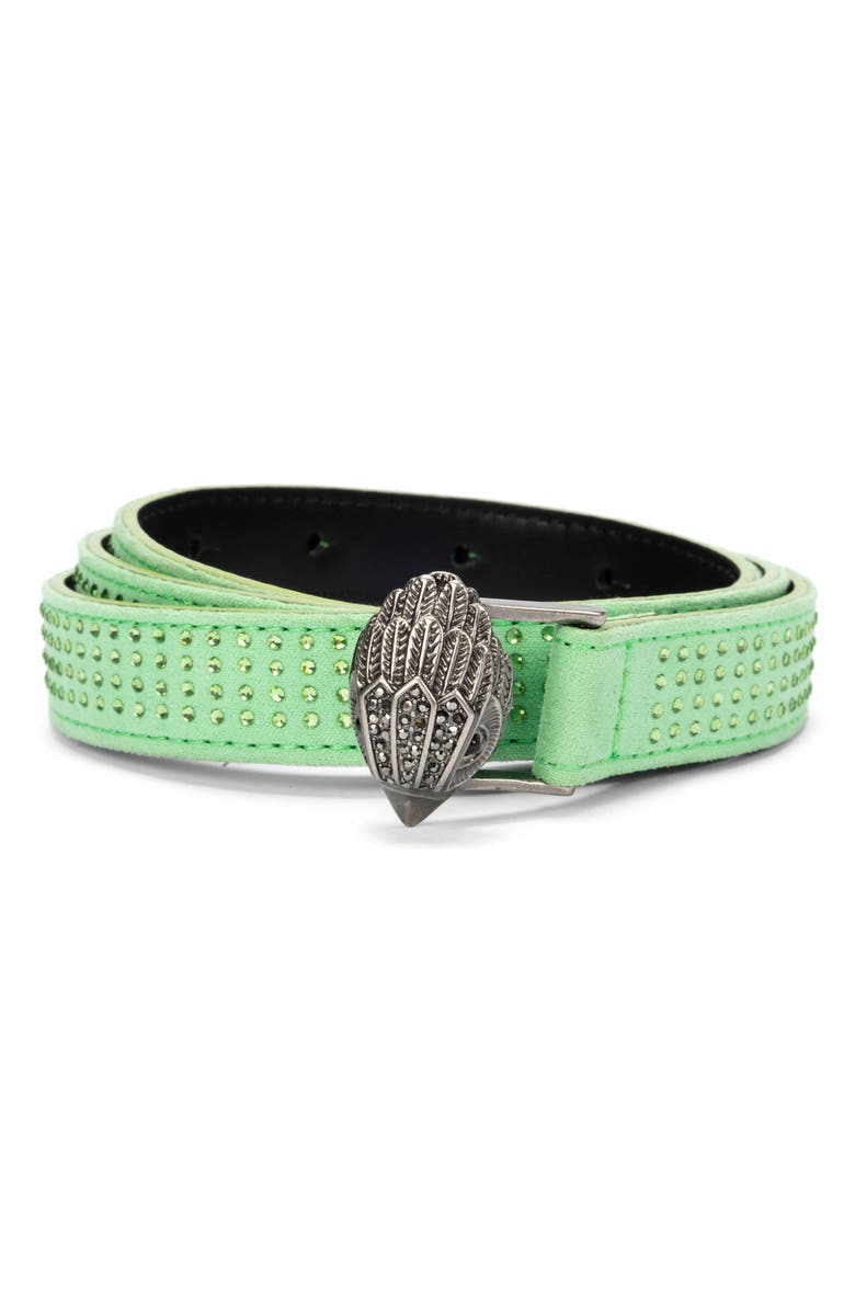 Kurt Geiger London Rhinestone Belt, Main, color,