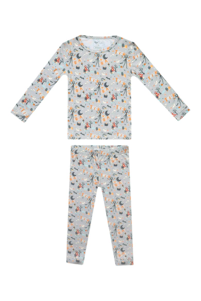 The Nightmare Before Christmas Fitted Two-Piece Pajamas, Main, color, NIGHTMARE BEFORE XMAS