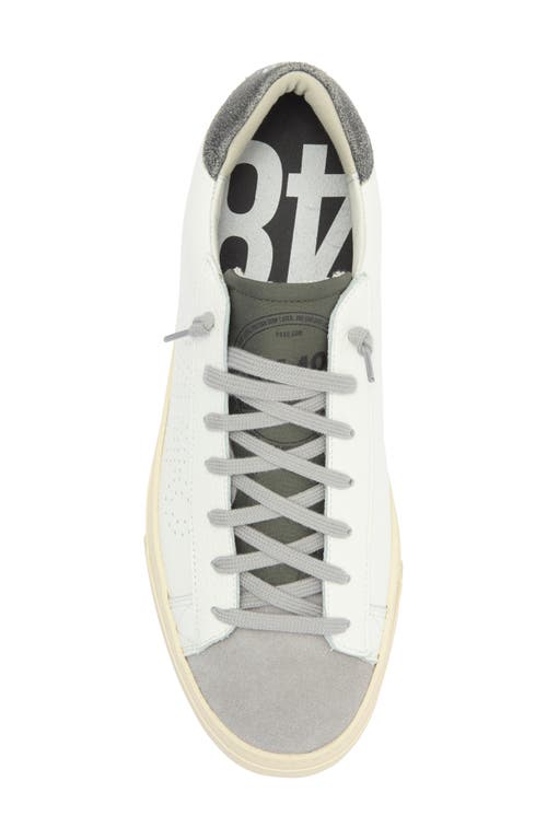 P448 Jack Sneaker In Black White-green