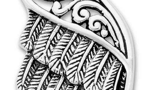 Samuel B. Sterling Silver Feather Wing Pendant