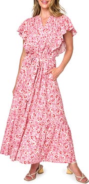 GIBSONLOOK The Grace Floral Maxi Dress