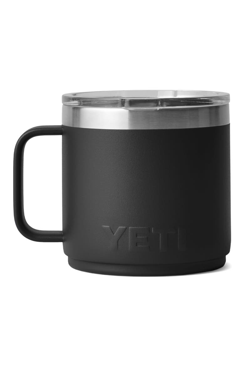 Rambler 14-Ounce Stackable Mug, Alternate, color, BLACK