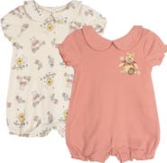 Disney Winnie the Pooh 2-Pack One Piece Bubble Rompers