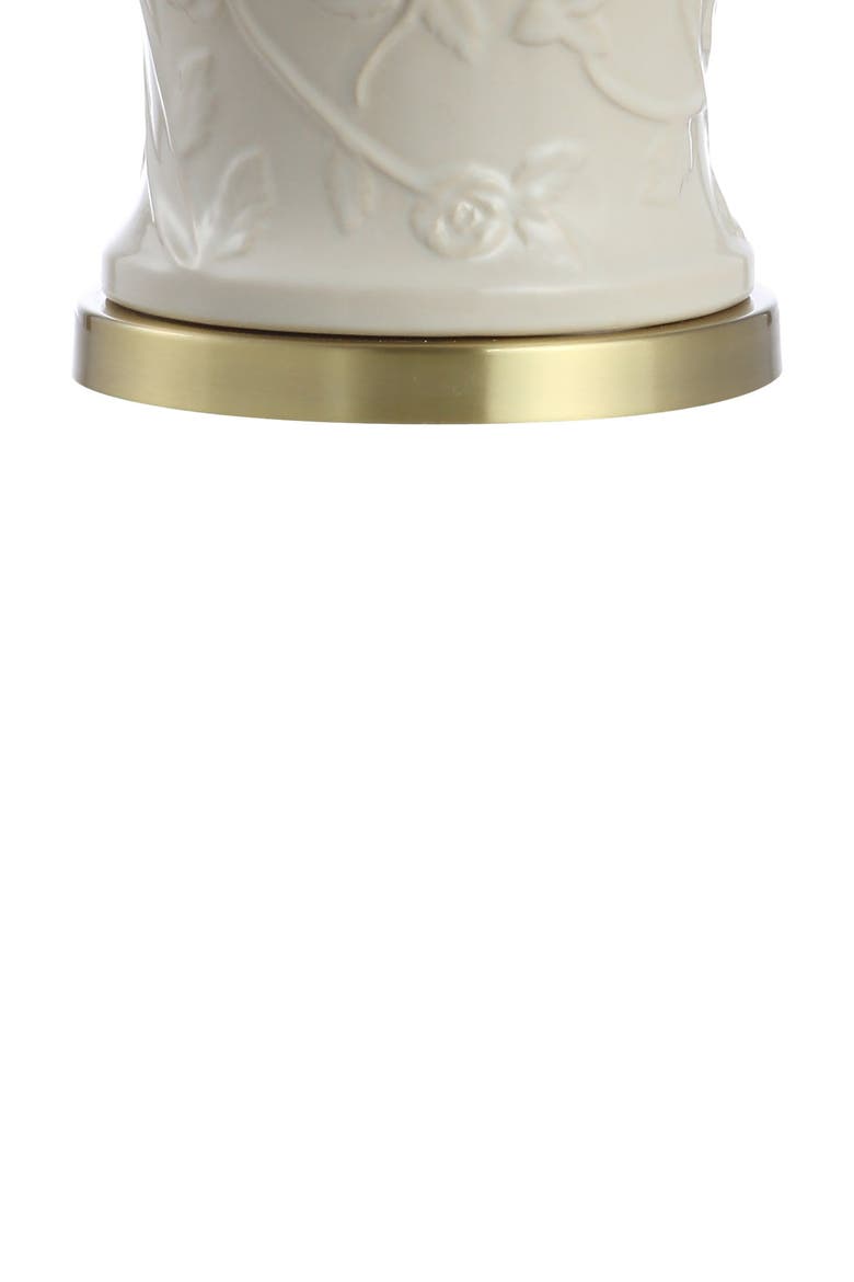 Naiyou 29.5" Ceramic Classic Traditional LED Lamp Table Lamp, Cream, Alternate, color, Cream