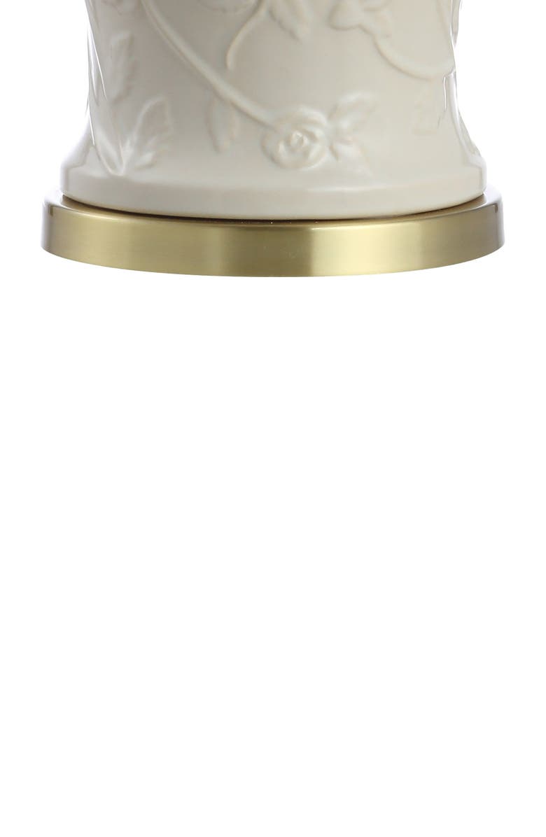 JONATHAN Y Naiyou 29.5" Ceramic Classic Traditional LED Lamp Table Lamp, Cream, Alternate, color, Cream