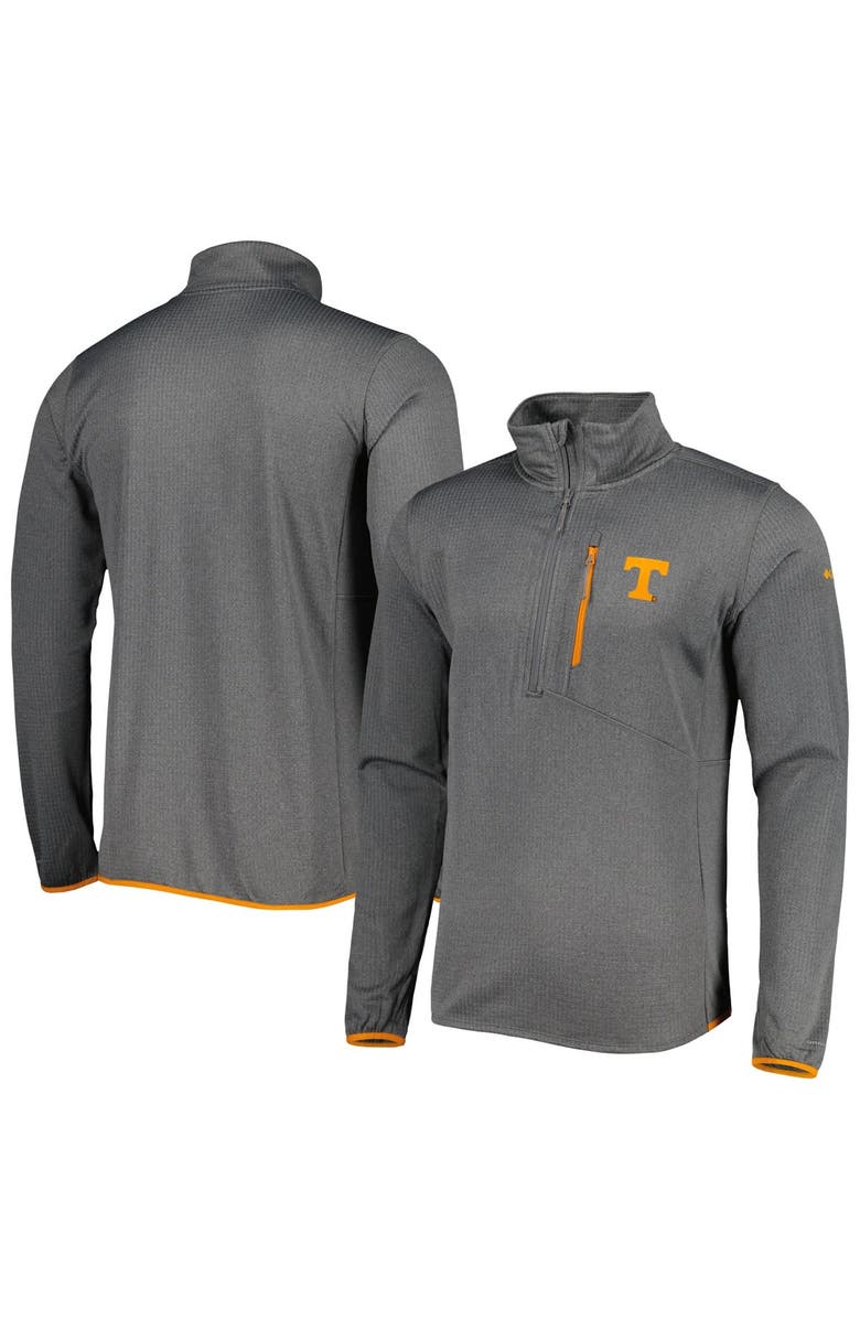 Columbia Men's Columbia Gray Tennessee Volunteers Park View Omni-Wick Half-Zip Top, Main, color, 