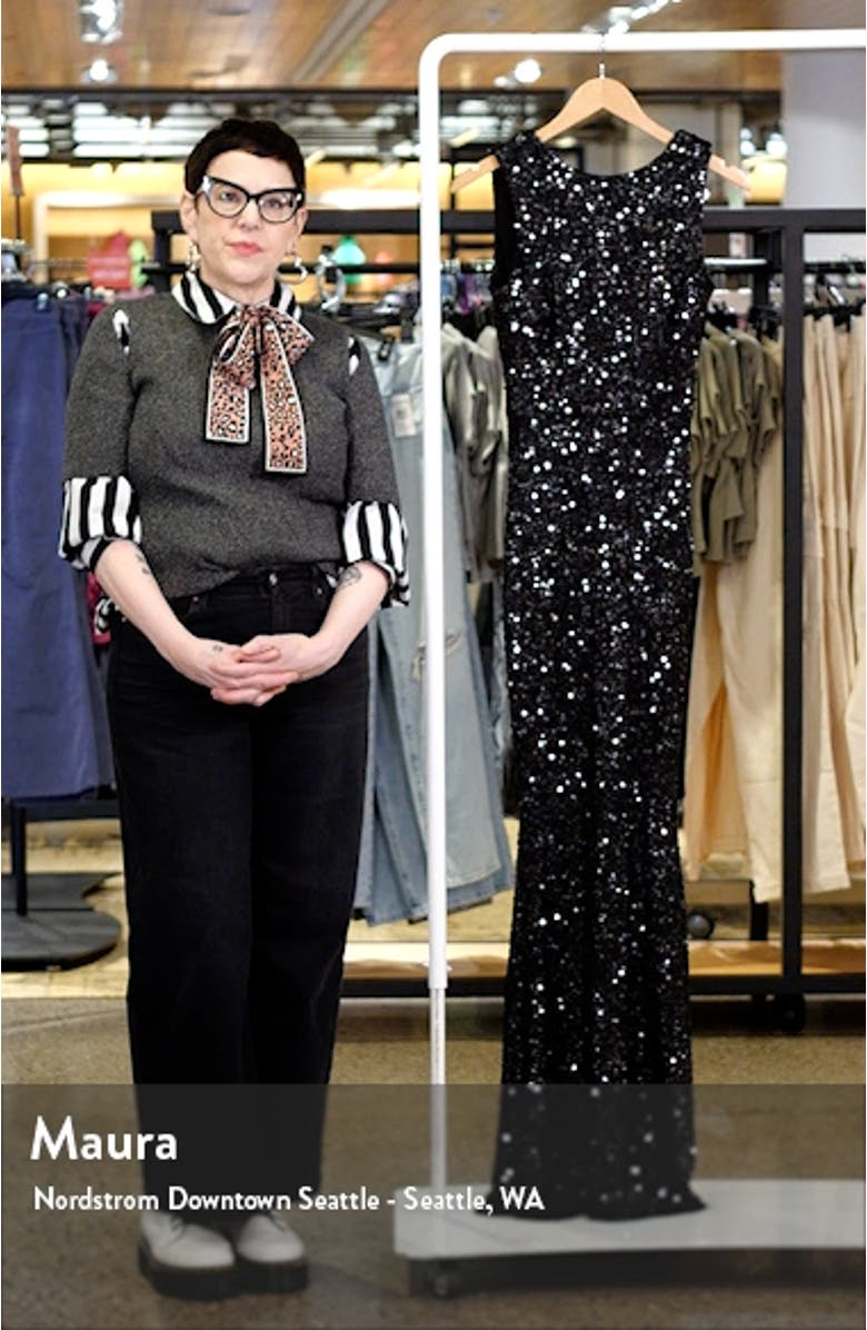 Leighton Sequin Mermaid Gown