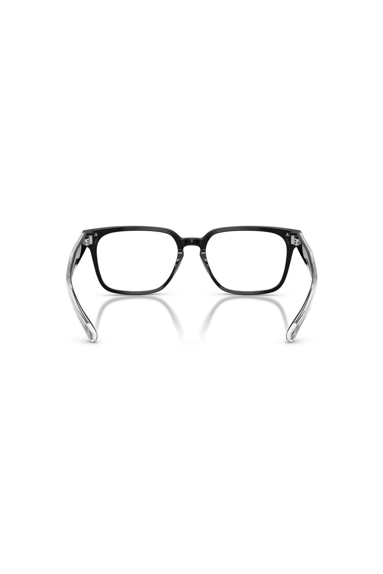 54mm Rectangle optical glasses, Alternate, color, Black