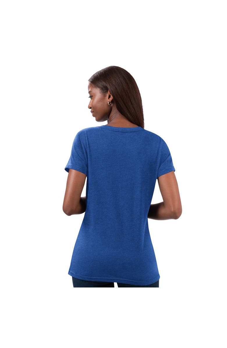 G-III 4HER BY CARL BANKS Women's G-III 4Her by Carl Banks Royal Chase Elliott Snap V-Neck T-Shirt, Alternate, color, Royal