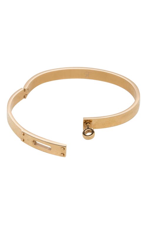 St. Moran Tarnish Resistant Bangle In Gold