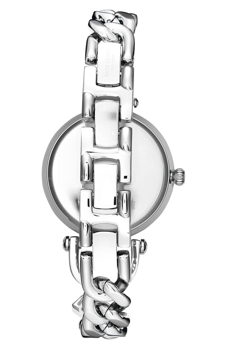 Kate Spade New York holland chain bracelet watch, 34mm, Alternate, color, Stainless