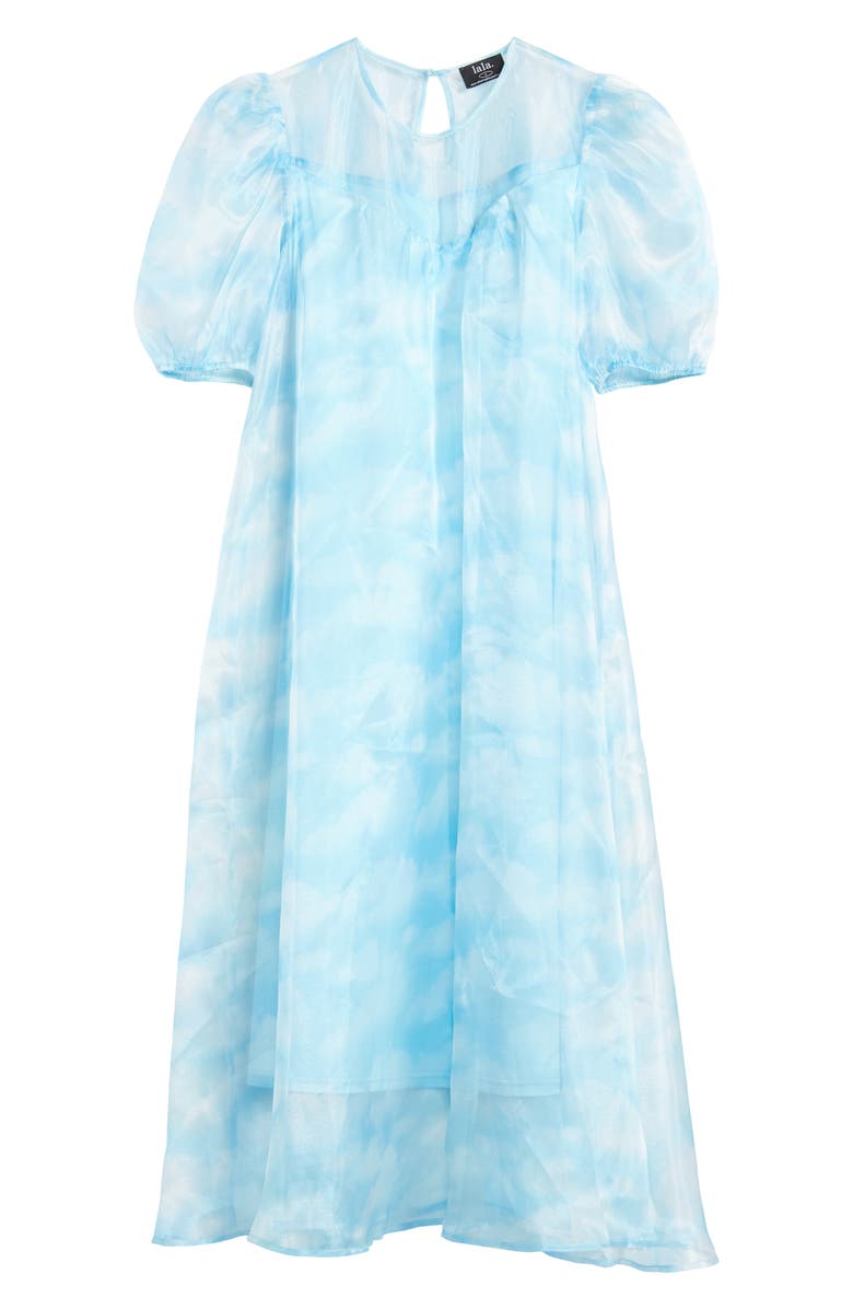 Dressed in Lala Star Energy Organza Puff Sleeve Dress, Alternate, color,