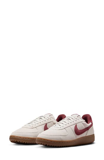 Nike Field General Sneaker In 001 Ltbone/dktmrd